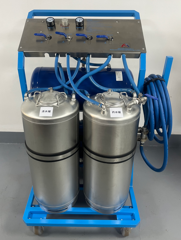 50L手推式发动机清洗罐